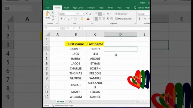 Excel Learning - Combine text from columns смотреть онлайн