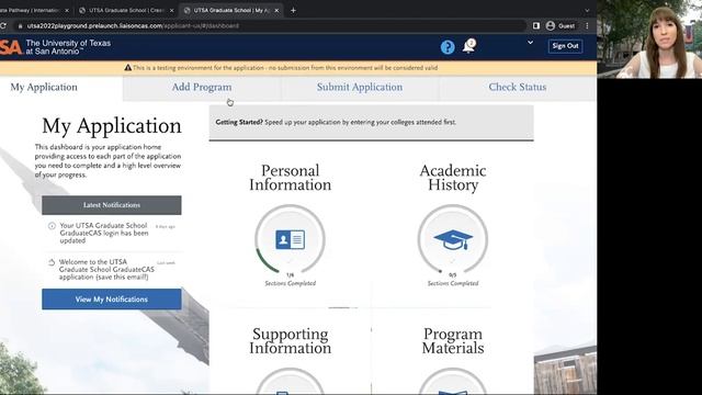 International Pathway Program Application Part 1 - Creating an Account смотреть онлайн