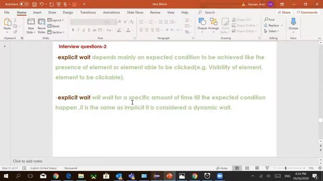 (07) Difference Between Wait Types | Selenium WebDriver | Automation | شرح سيلينيوم | شرح اوتوماشن смотреть онлайн