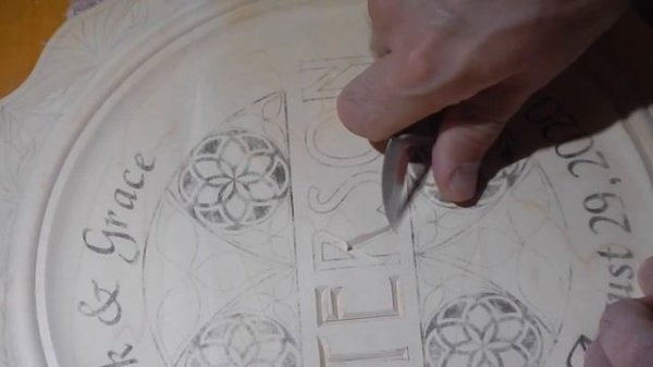 CARVE+SHARE: Wedding Plate - Last Name