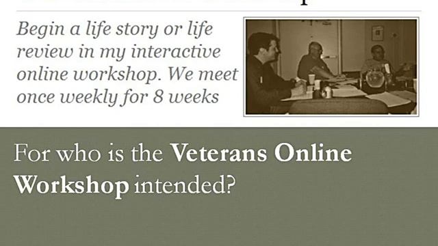 FAQ 01 - Veterans Online Workshop Frequently Asked Question смотреть онлайн