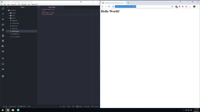Learn PHP - Variables - Unit 2, Lesson 1 смотреть онлайн