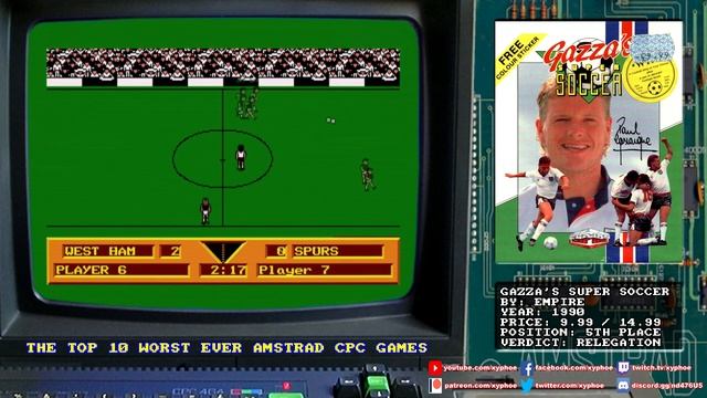 [AMSTRAD CPC] The Top 10 WORST Ever Amstrad CPC Games!