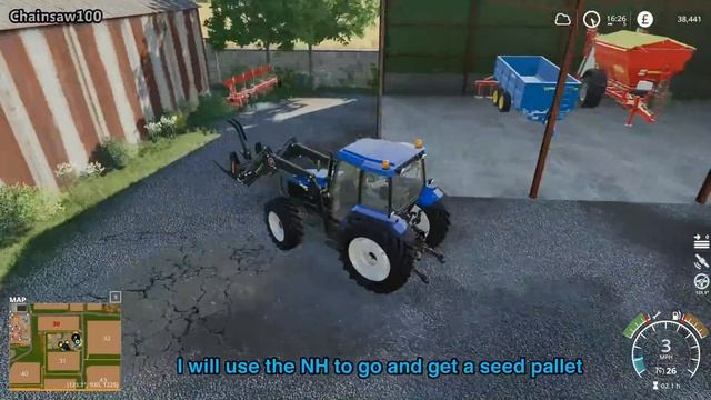 PLOUGHING TO EXPAND OUR FIELD Multiplayer FS19 - The Old Farm Countryside with Daggerwin Ep 3 смотреть онлайн