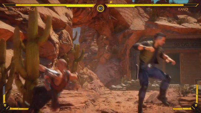 Johnny Cage Uses His Special Move on Kano Scene/Mortal Kombat 11/(4k 60fps) смотреть онлайн