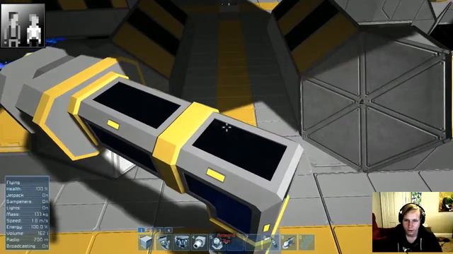 Space Engineers - Working with pistons and rotors (Part 2) смотреть онлайн