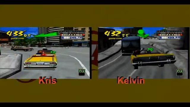 Catch a Ride! | Crazy Taxi (2-player VS) | HotWingHaven смотреть онлайн