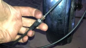 Мопед Карпаты, (4) регулировка передач и сцепления на тросах.