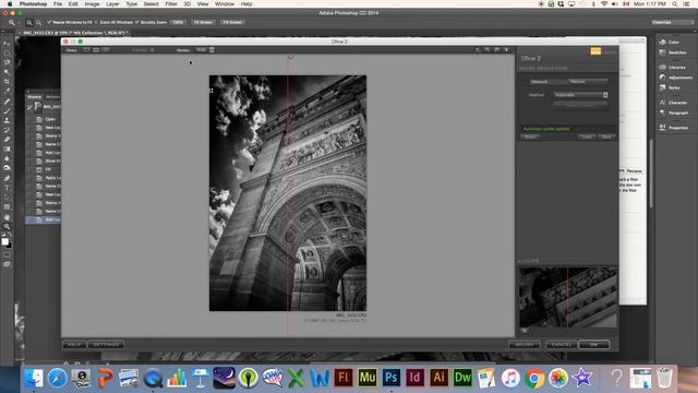 Photo Speed Edit - Arc de Triomphe du Carrousel using Nik's Silver Efex Pro 2 смотреть онлайн