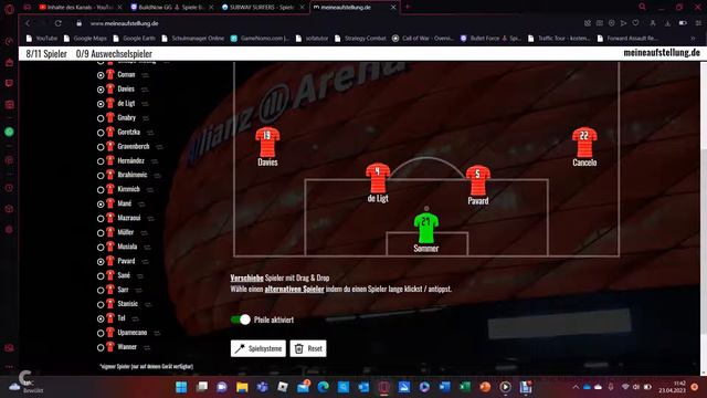 Wie ich den FC BAYERN Aufstellen würde??!! смотреть онлайн