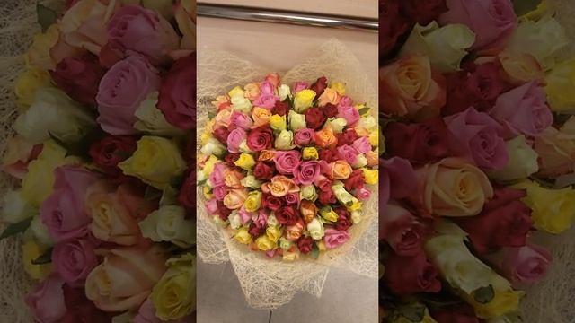 Букет из 101 кенийской розы смотреть онлайн