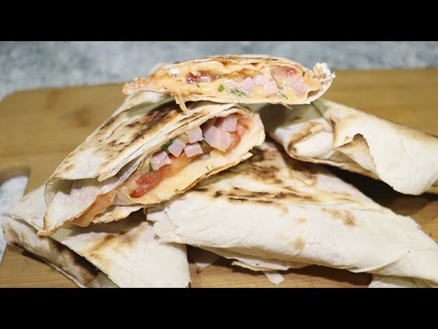 Утренний бутер с сыром в лаваше Добавит энергии на день смотреть онлайн