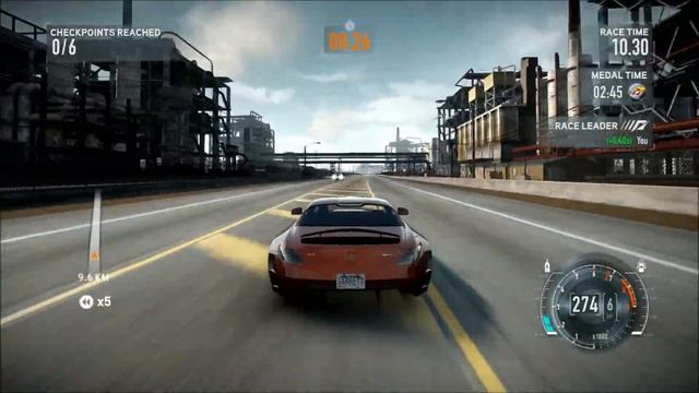 NFS The Run - Mercedes-Benz SLS AMG "Garret" смотреть онлайн