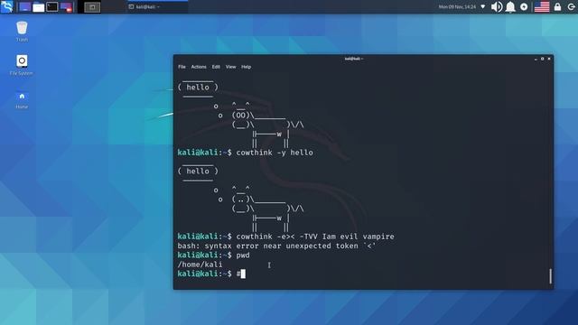 Что говорит корова?! (программа cowsay) Базовый Linux смотреть онлайн