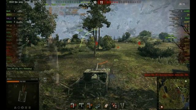 WoT 0.8.8 - Object 263 - Swamp - Steel Wall by DED87 смотреть онлайн