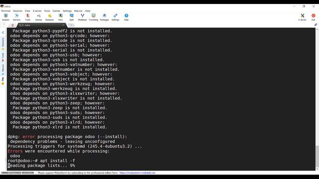 Installation of Odoo 13 (OpenERP) on Ubuntu 20.04 смотреть онлайн