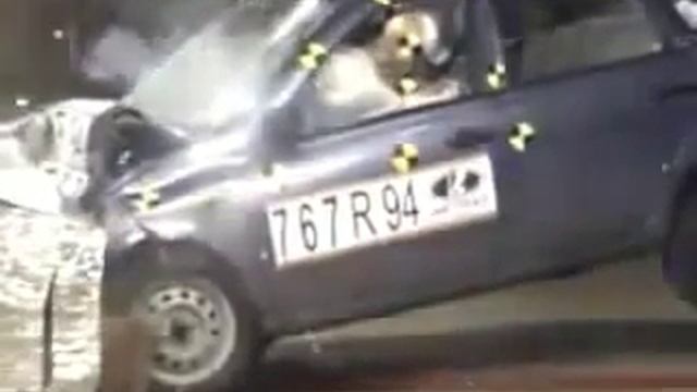 Краш-Тест Лада Калина седан смотреть онлайн