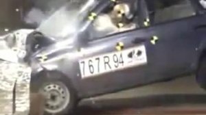 Краш-Тест Лада Калина седан