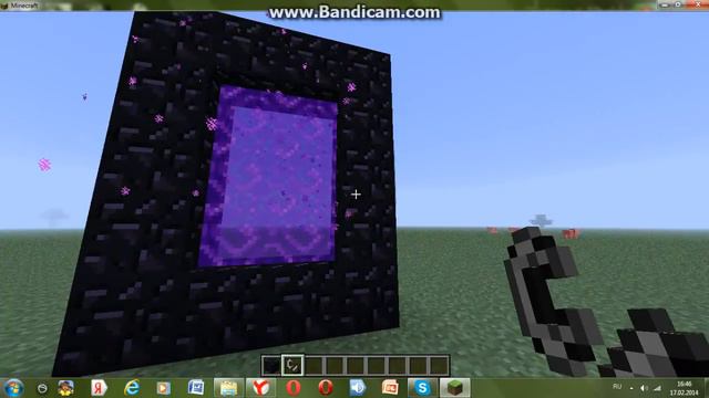 как построить портал в Ад в майнкрафт смотреть онлайн