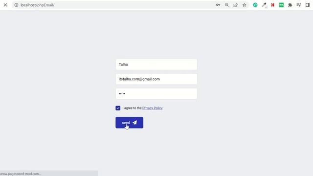 Efficient PHP Sign-up Code Sending System | Localhost Integration смотреть онлайн