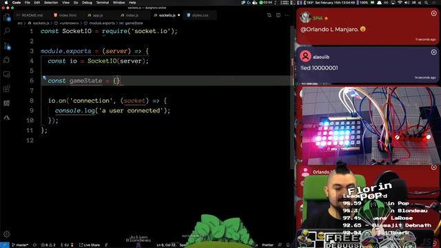 ? | DevEd 1 Hour Game Dev Challenge | Building dunghero.online with Socket.io смотреть онлайн