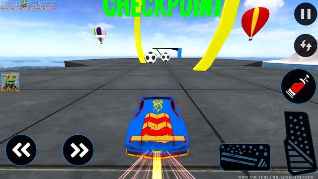 GT Car Stunts Car Racing Simulator - Mega Ramp Impossible Formula Car Driving - Android GamePlay #2 смотреть онлайн