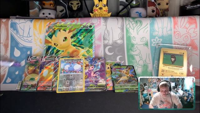 Opening the Leafeon VSTAR Collection Box! смотреть онлайн