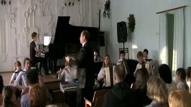 оркестр Гармоника джаз г Ижевск ДШИ №1 Абрамов"На рассвете",Космин"Шаловливый котенок" смотреть онлайн