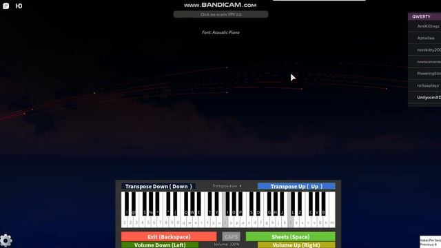 Roblox Piano / First date V.Midi смотреть онлайн