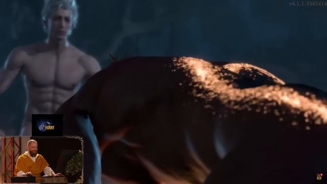 Halsin And Astarion Romance Scene [Bear Scene] (Larian Studios: Panel From Hell Release Showcase)