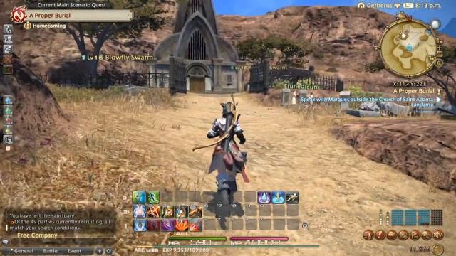 Прохождение➣FINAL FANTASY XIV➣031➣Лагерь Драйборн смотреть онлайн