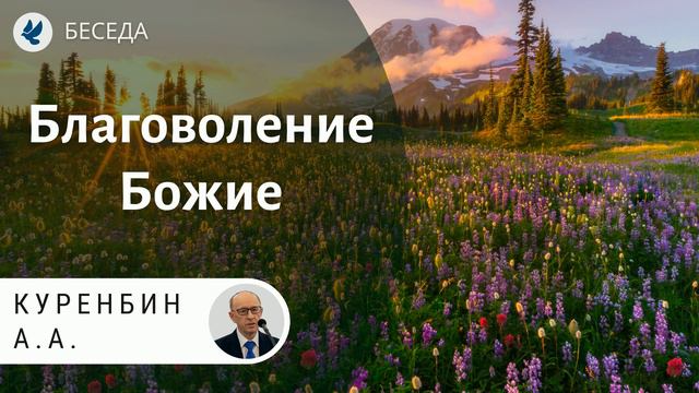 Благоволение Божие. Куренбин А.А. Проповеди МСЦ ЕХБ смотреть онлайн