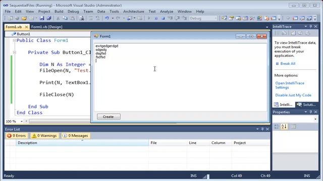 73 Sequential File Output and Append смотреть онлайн