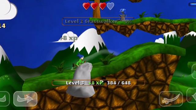 The one of the best game under 60 MB, Gameplay 1#(Swordigo) смотреть онлайн
