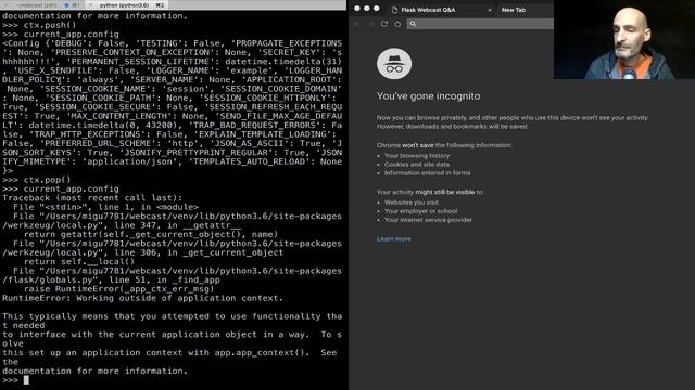 Flask Webcast #2: Request and Application Contexts смотреть онлайн