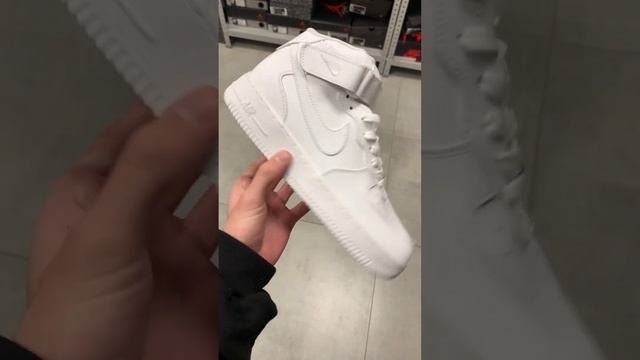 Nike air force 1 mid white смотреть онлайн