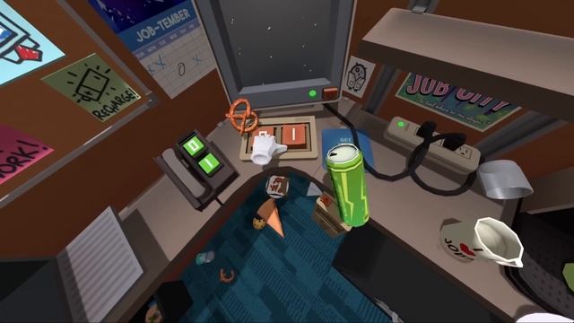 ?УЖАСНЫЙ ОФИС в VR (Job Simulator) смотреть онлайн