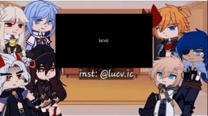 °Genshin Impact react to Archons°[RUS/ENG]°[1/1]°