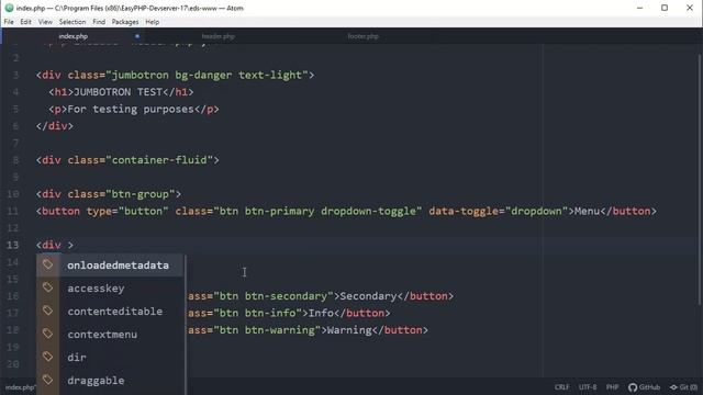 Bootstrap 4 Tutorial - 10 - Button Groups смотреть онлайн