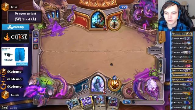 Hearthstone: Jade curse (dragon priest) смотреть онлайн