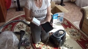 Распаковка и обзор пылесоса SAMSUNG SC18M2150SG