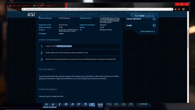 Eviction Elevator Glitch | Star Citizen смотреть онлайн
