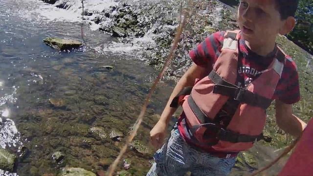 GROSSE SORTIE CANOË / ATTENTION LA CHUTE !!!!!!!! смотреть онлайн