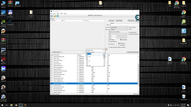 Cricket Captain 2021 Cheat Engine Table смотреть онлайн