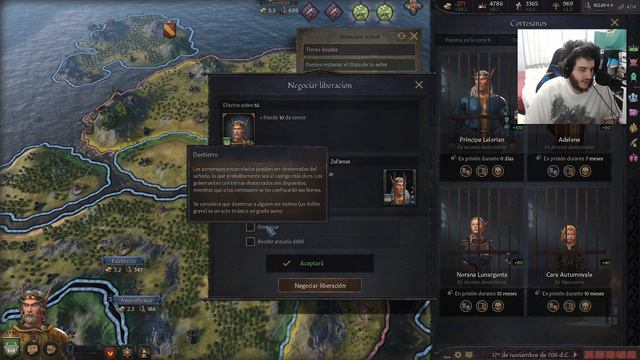 Crusader Kings 3 Warcraft con Elfos Nobles 7 Ducados de Darrowshire y Avalon además de Reino nuev смотреть онлайн