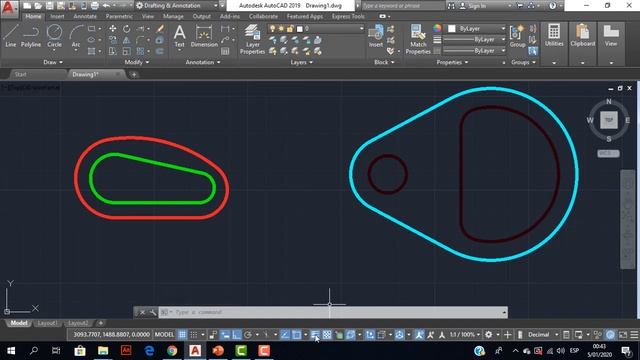 CURSO AUOTOCAD 2019 - SESIÓN 09 смотреть онлайн