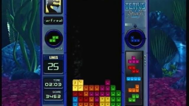 Tetris Splash Gameplay (Xbox 360) смотреть онлайн