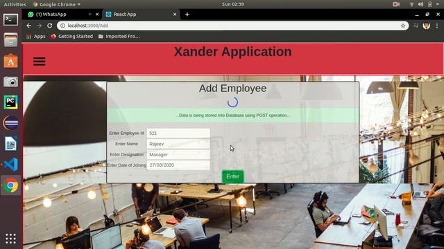 Employee Management using React JS, Redux, Thunk and Firebase. смотреть онлайн