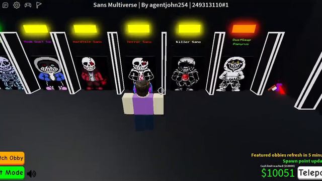 (REMOVED) Undertale:Multiversal Fate Zone 1 Completed I Roblox Obby creator смотреть онлайн