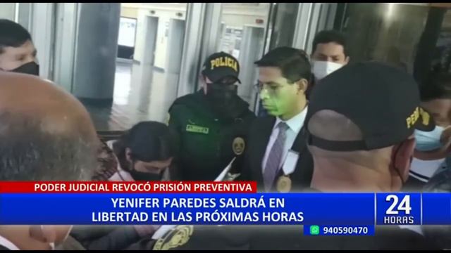 Yenifer Paredes: jueces aseguran que no existe peligro tras orden de excarcelación смотреть онлайн